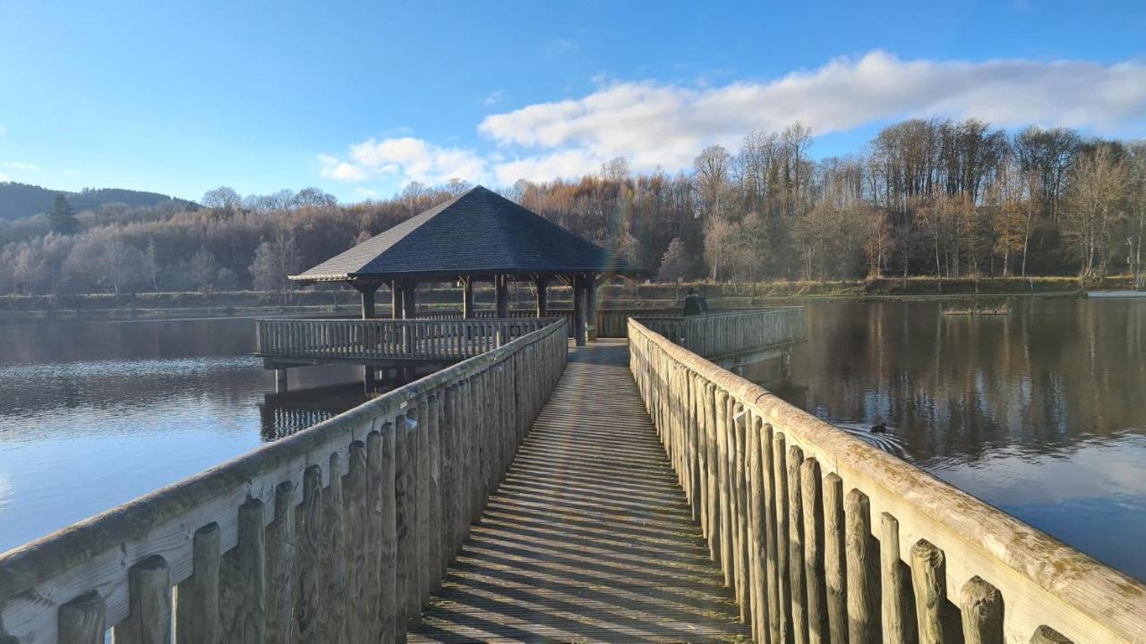 Le Salmoyard, Studio Au Bord Du Lac A Vielsalm Exterior foto
